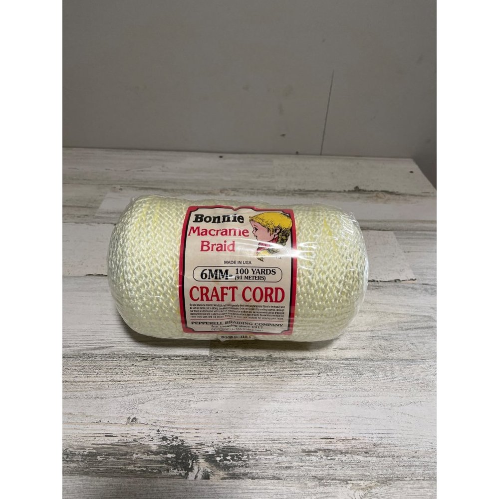 Bonnie Macrame Braid craft cord NWT